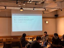 発表の様子