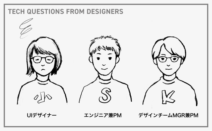 デザイナーからのテック相談　メンバー紹介